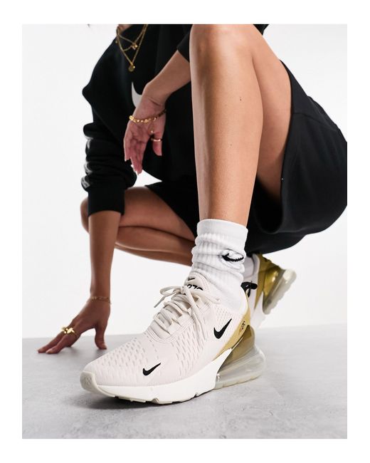 Nike Black Air Max 270 Trainers