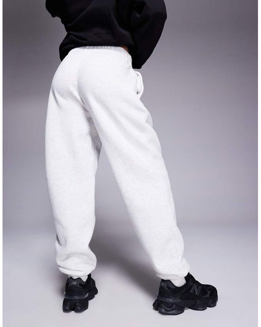 Kaiia Purple Petite Embroidered Logo Cuffed Joggers