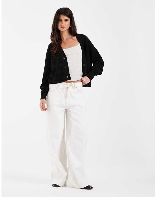 ONLY Black Knitted Cardigan