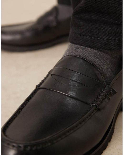 ASOS Black Loafers for men