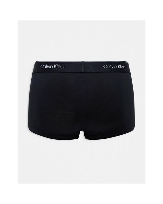 Calvin Klein – 3-teiliges set aus unterhose, slip und jockstrap in Black für Herren
