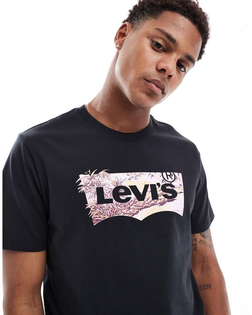 Levi's – t-shirt in Blue für Herren