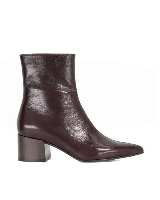 Dune Brown Pami Ankle Boots