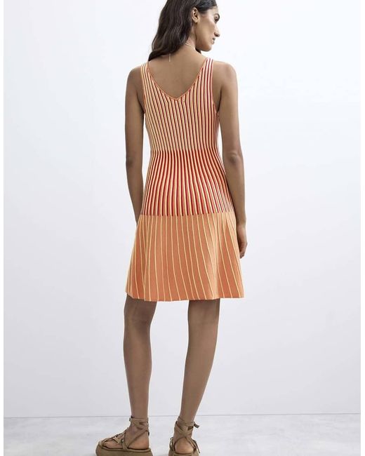 Desigual White Sleeveless Knit Dress