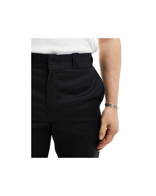 Dickies Black 874 Straight Fit Work Pants for men