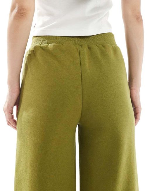 Miss Selfridge Green Wide Leg Jogger Co-Ord