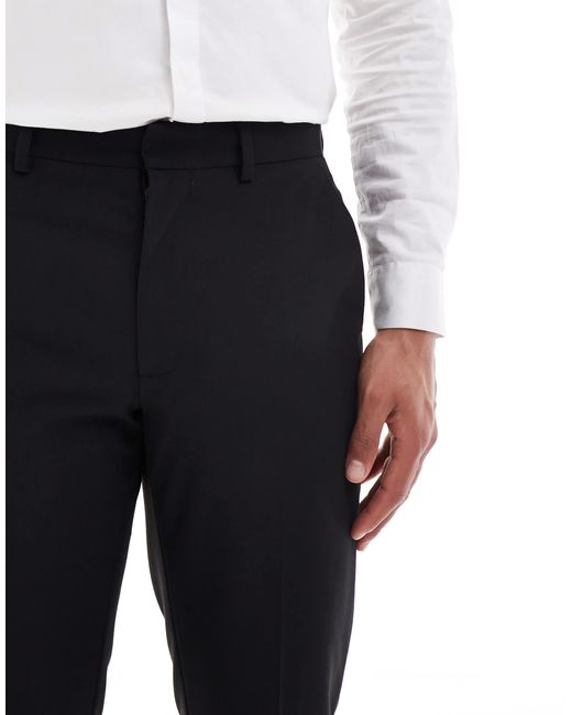 ASOS – schmal geschnittene smokinghose in Black für Herren