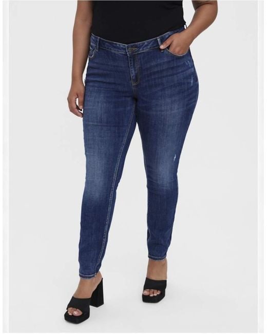 Vero Moda Blue Slim Fit Jeans