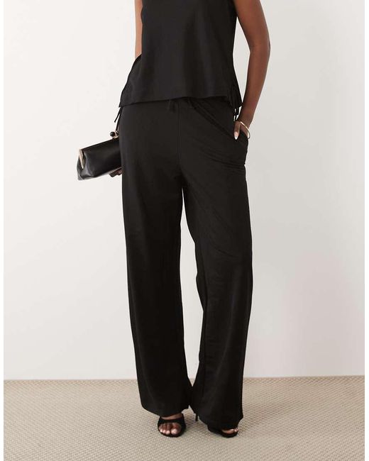 Jdy Black Wide Leg Pants