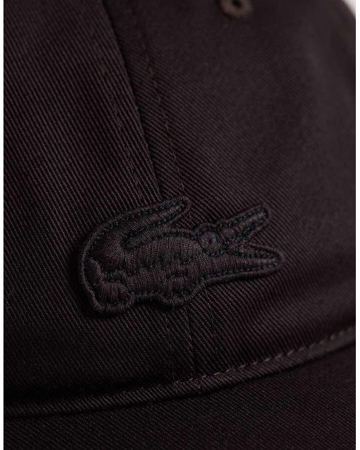 Lacoste Blue Large Croc Logo Cap for men
