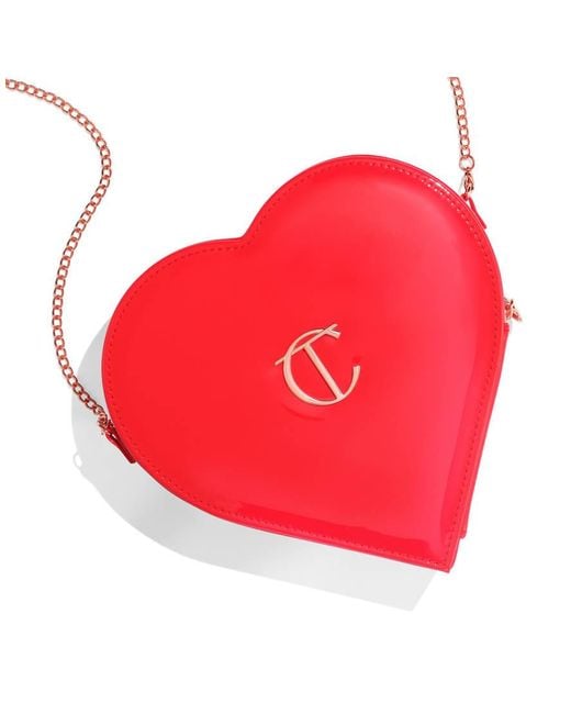 Charlotte Tilbury Red Make Up Bag