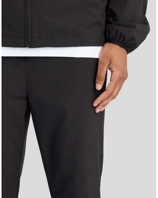 Lyle & Scott Black Trousers Active Track Pants for men
