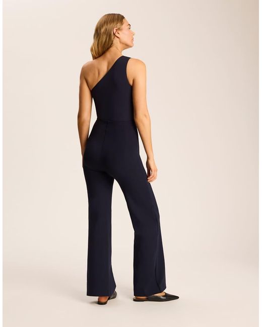 Commando Blue Neoprene Wide Leg Pant
