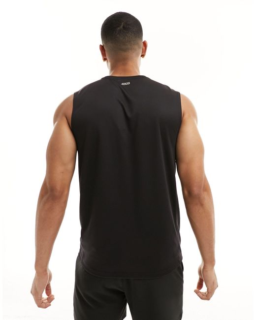 Icon - confezione da 2 t-shirt da allenamento senza maniche quick dry nera e bianca di ASOS 4505 in Multicolor da Uomo
