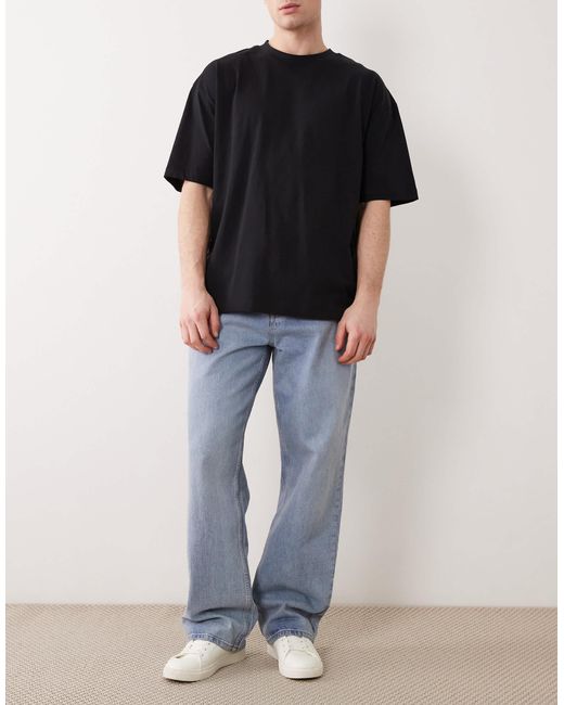 ASOS – 3er-pack basic-t-shirts in Multicolor für Herren