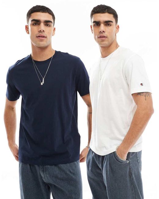 Champion Blue 2 Pack T-shirts