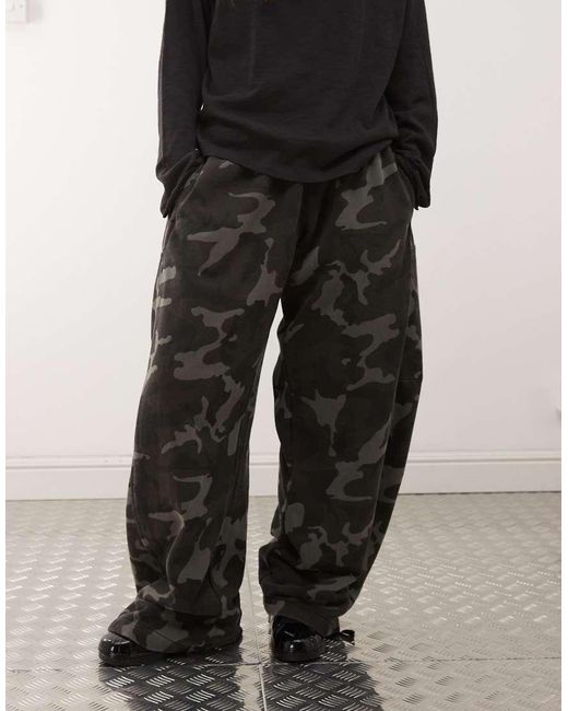 Weekday White Balloon Leg Oversized joggers