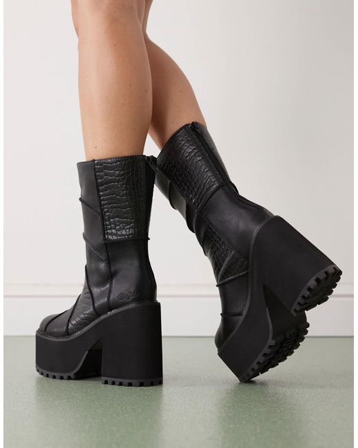 Buffalo Black Killah Patch Boot