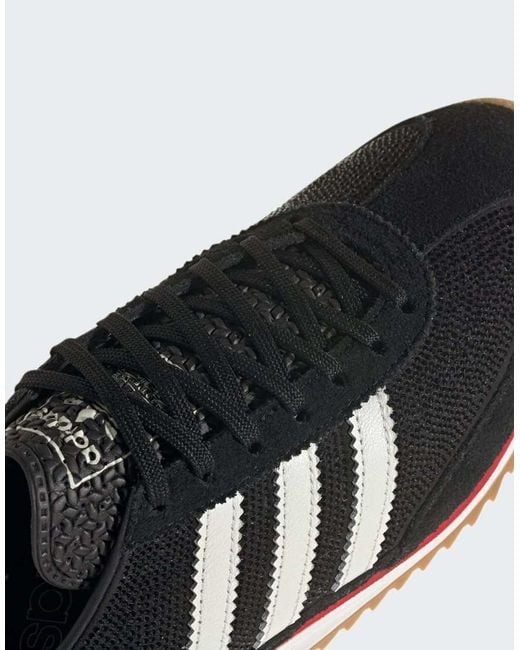 Adidas Originals Black Sl 72 Og Shoes