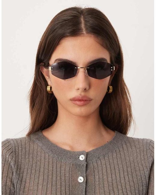 Marc Jacobs Black Marc Jacobs Square Sunglasses