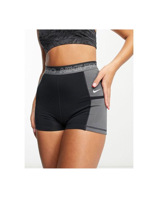 Nike Nike - Pro Femme Training - Dri-fit - Korte Short Van 8 Cm in het Black