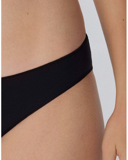 Tezenis Blue Microfibre Classic Knickers