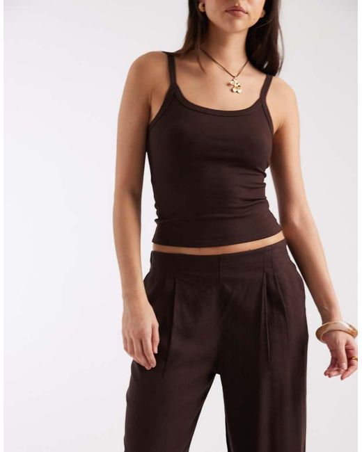JJXX Multicolor Linen Blend Pants