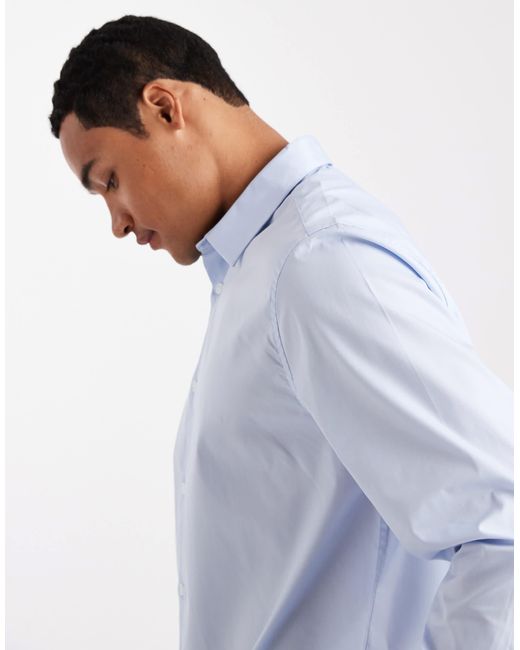 ASOS Blue Regular Shirt for men
