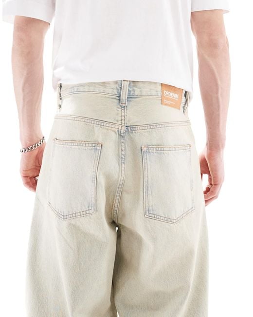 Dr. Denim – kobe – weite jeans in White für Herren