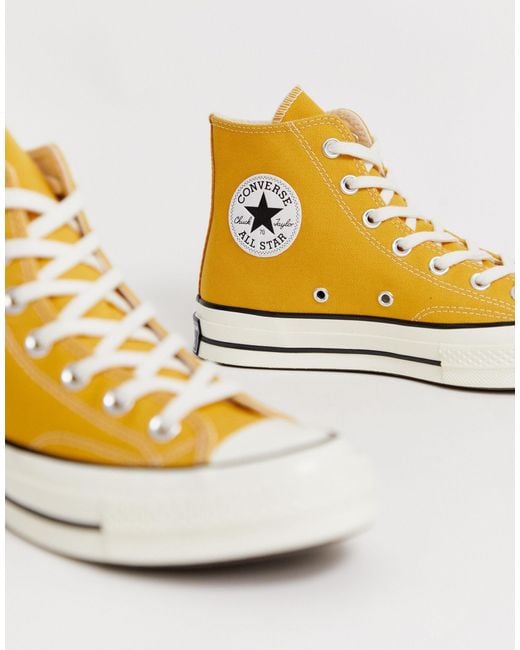yellow converse 70s chuck 70s sunflower
