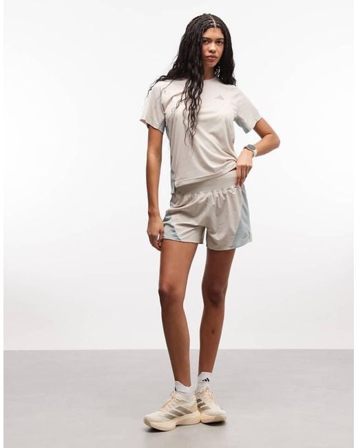 Adidas Originals Gray Adidas Running Adi365 Shorts