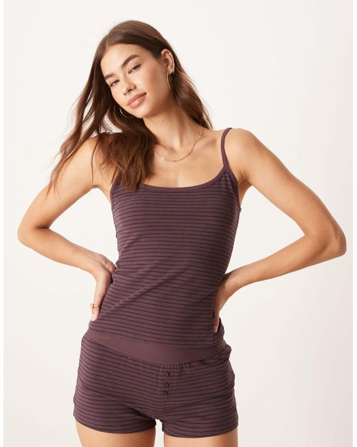 Cotton On Purple Cotton On Dreamy Soft Longline Cami