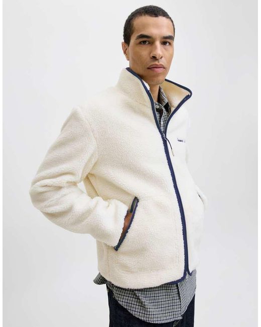 Jack & Jones Natural Teddy Jacket for men