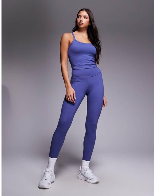 PUMA Purple Train Hw Fl Leggings