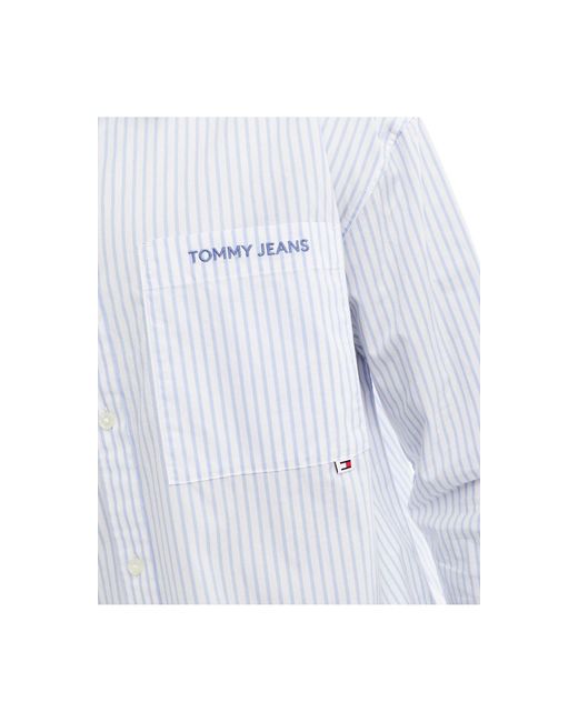 Tommy Hilfiger White Unisex Relaxed Classic Shirt