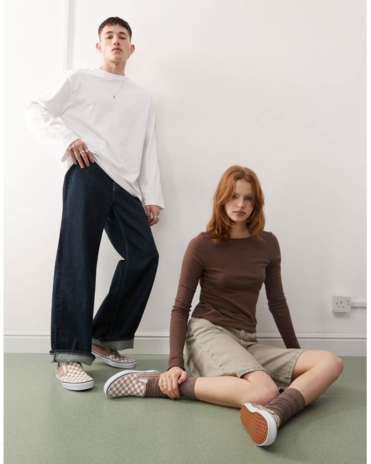 Vans Brown Classic – slip-on colour theory – sneaker zum reinschlüpfen
