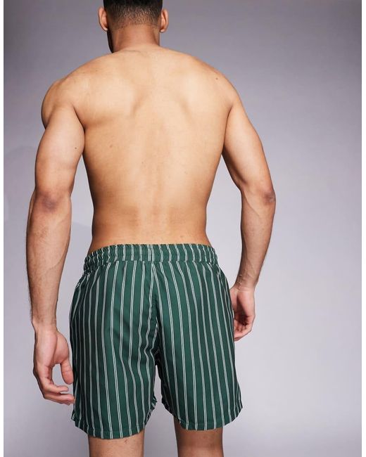 ASOS Green Swim Shorts for men