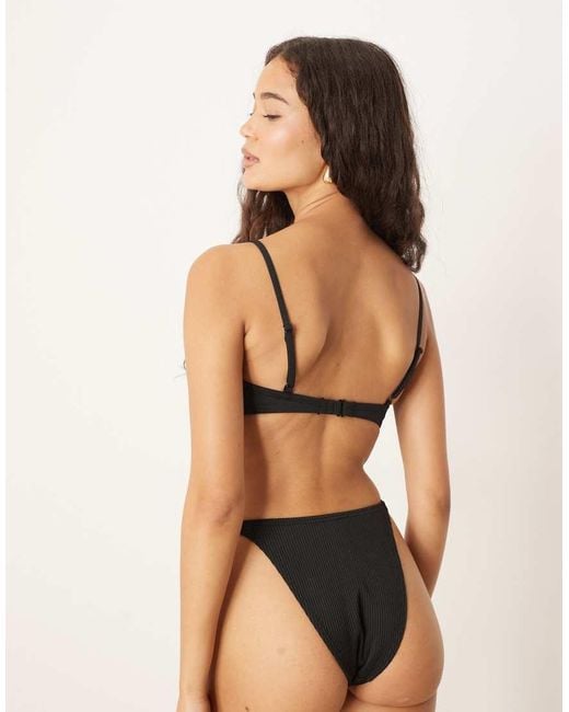 Nike Black Nike Bralette Bikini Set