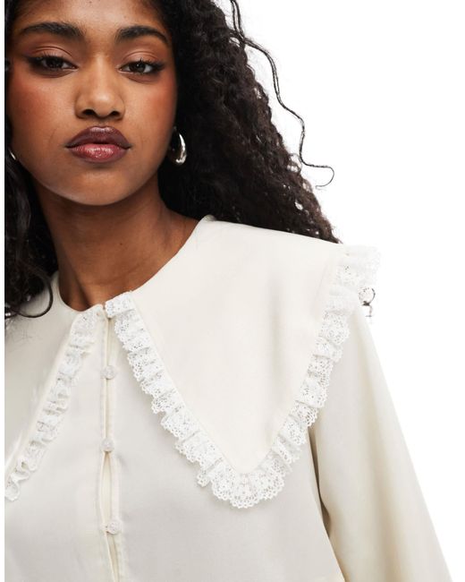 Miss Selfridge White – hängerkleid