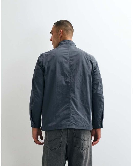 Barbour Blue Course Showerproof Jacket for men