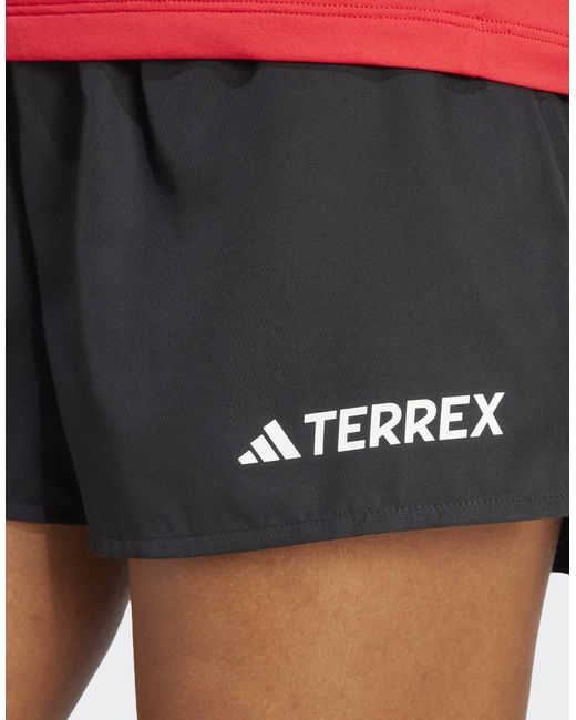 Pantalones Cortos Negros Ligeros Terrex Multi De Adidas de color Black