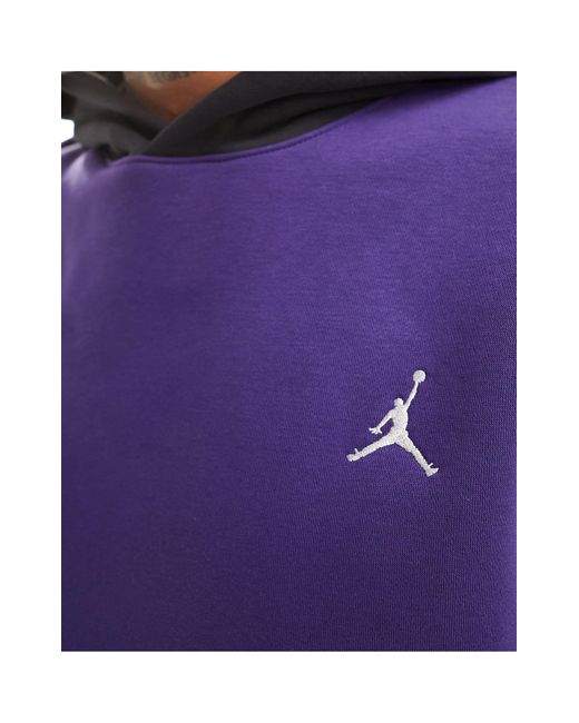 Nike – flight essentials – kapuzenpullover in Purple für Herren