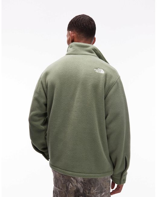 The North Face Green – dirus – unisex-fleecejacke