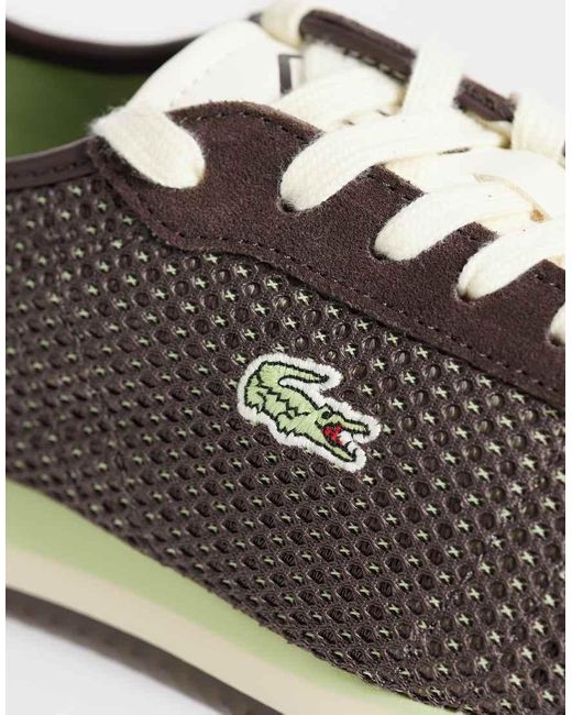 Lacoste Brown Club-low Logo Sneakers