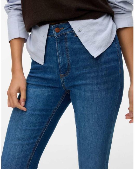Vero Moda Blue Flared Fit Jeans