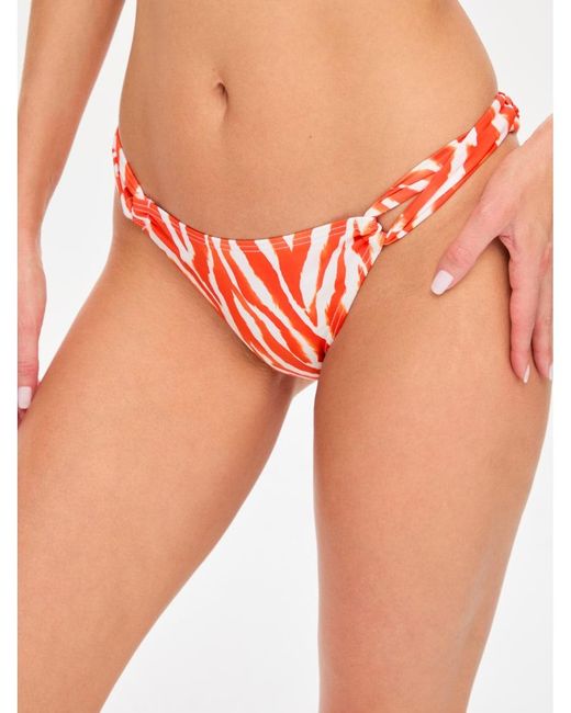 KBX Orange Tanga Bikini Bottom