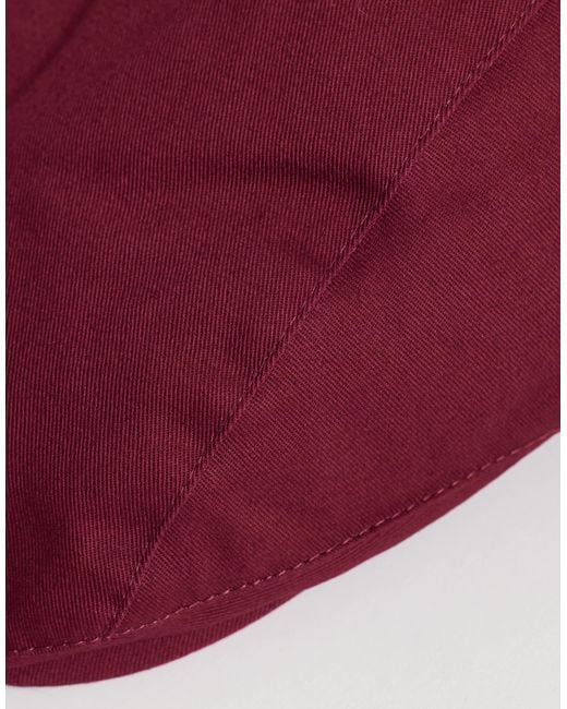 ASOS Red Flat Cap