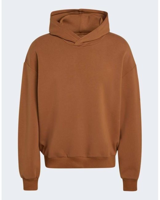 Adidas Originals Brown Soft Lux Hoodie for men