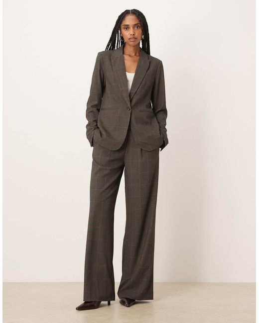 Blazer d'ensemble ajusté - marron Vila en coloris Brown