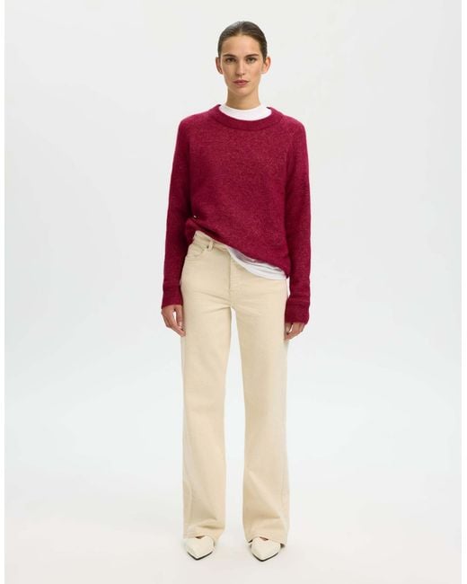SELECTED Red – pullover